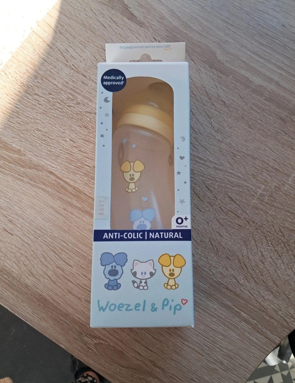 Woezel en pip baby fles, Ophalen of Verzenden, Nieuw, Overige typen