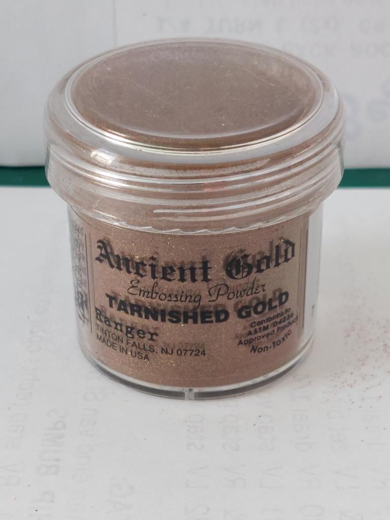 Ranger Ancient gold embossing poeder, Ophalen, Nieuw, Clearstamp
