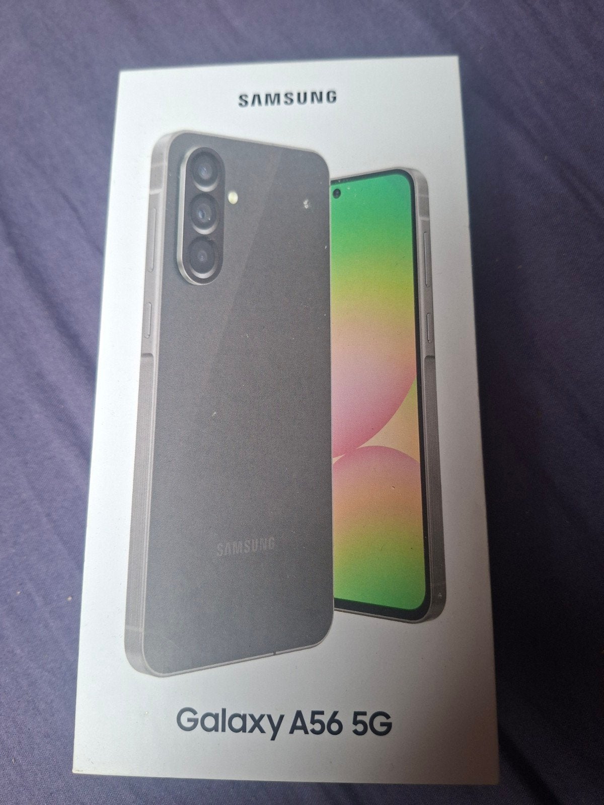 Samsung Galaxy A56 5G Awesome Graphite 256GB - Z.G.A.N., Zwart, Touchscreen, Ophalen of Verzenden, Zo goed als nieuw