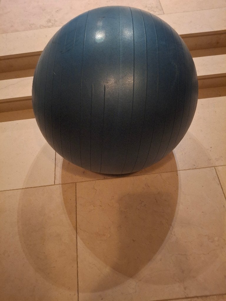 Pilatus bal, Ophalen, Gebruikt, Fitnessbal