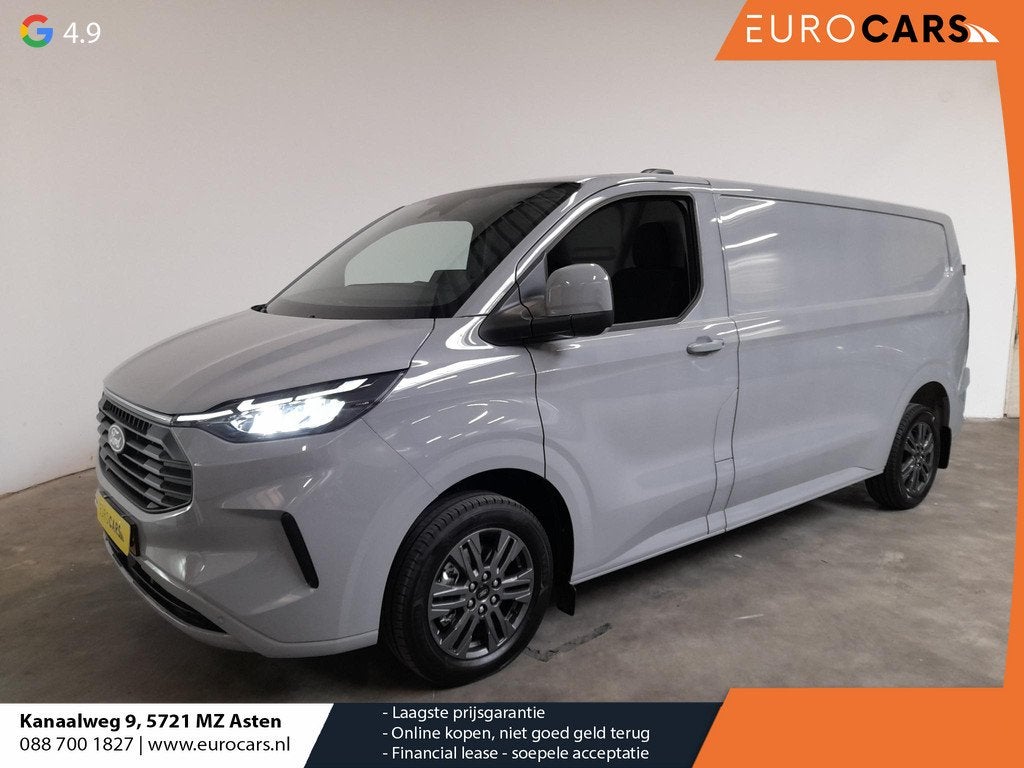 Ford Transit Custom 320 2.0 TDCI L2H1 Limited Automaat Airco, Auto's, Bestelauto's, Bedrijf, Te koop, ABS, Achteruitrijcamera
