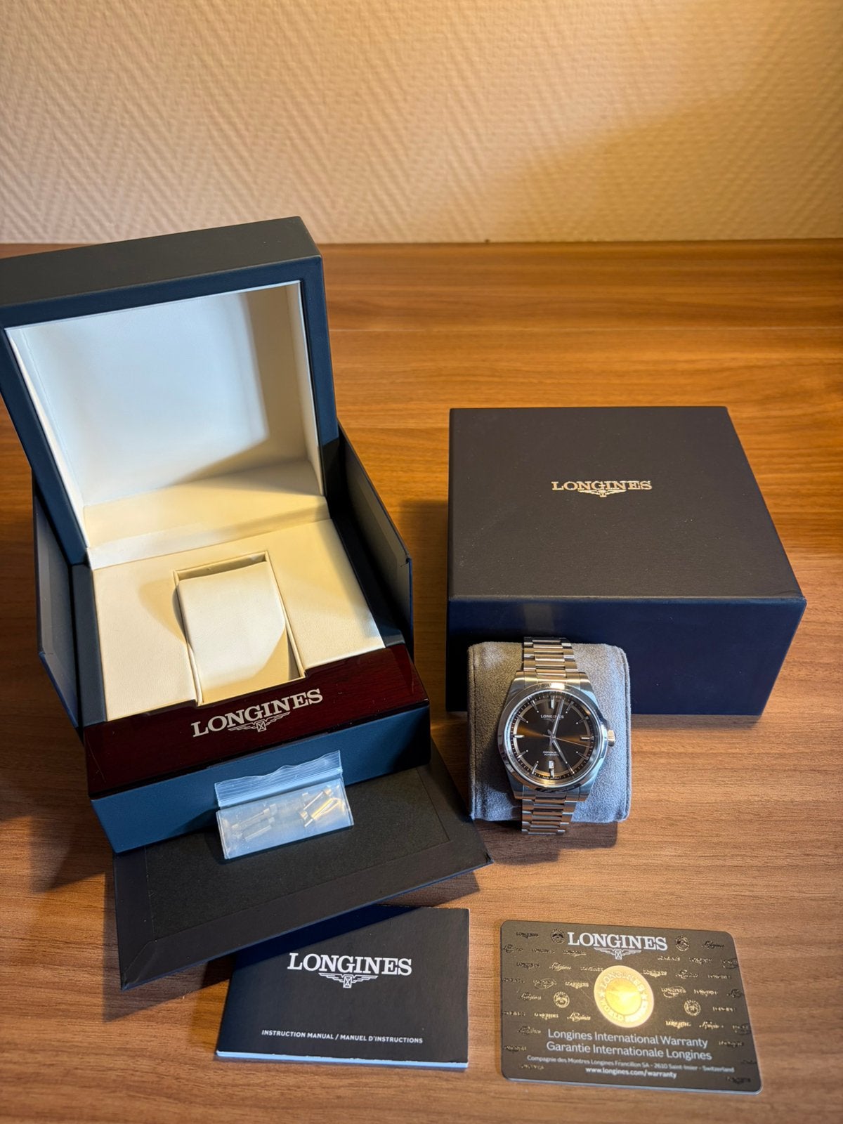 Longines Conquest 41 | Full set | 2024, Ophalen of Verzenden, Zo goed als nieuw, Staal, Overige merken