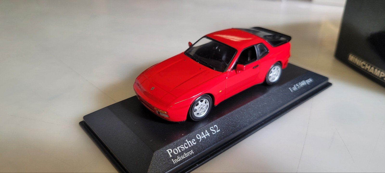 Minichamps 1989 Porsche 944 S2, Ophalen of Verzenden, Zo goed als nieuw, Auto, MiniChamps