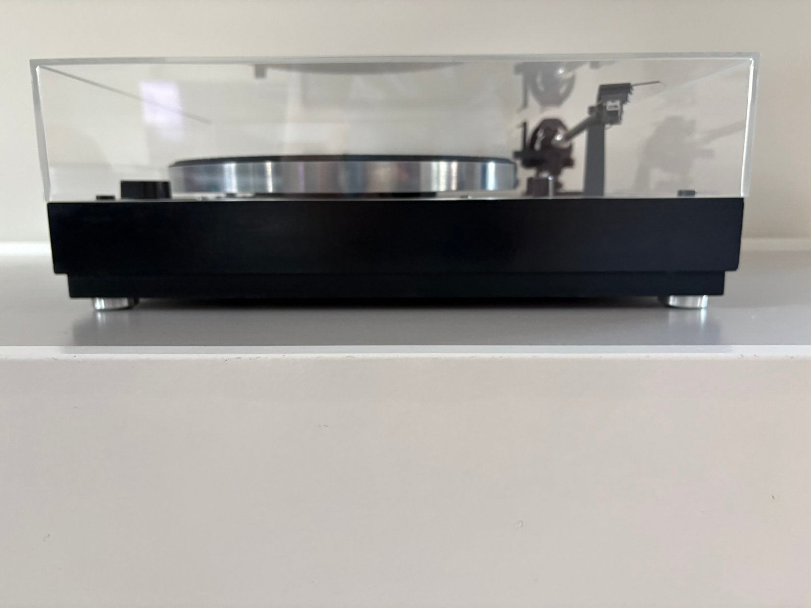 Thorens TD 166 MkII — gereviseerd, nieuwe stofkap, Audio, Tv en Foto, Platenspelers, Ophalen, Zo goed als nieuw, Thorens
