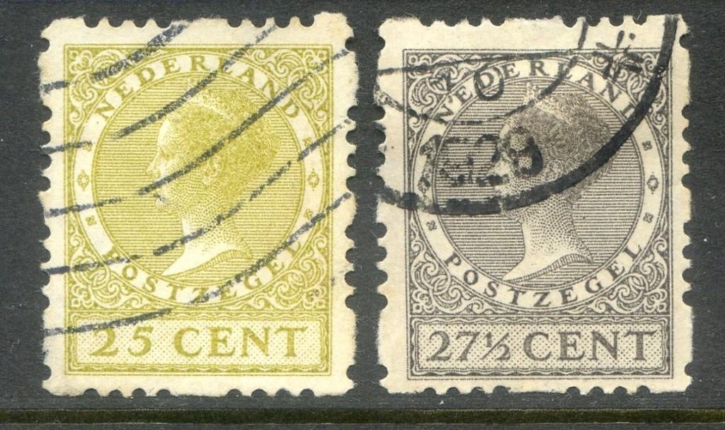 Roltanding 51 en 52 gebruikt, Postzegels en Munten, Postzegels | Nederland, Ophalen of Verzenden, Gestempeld