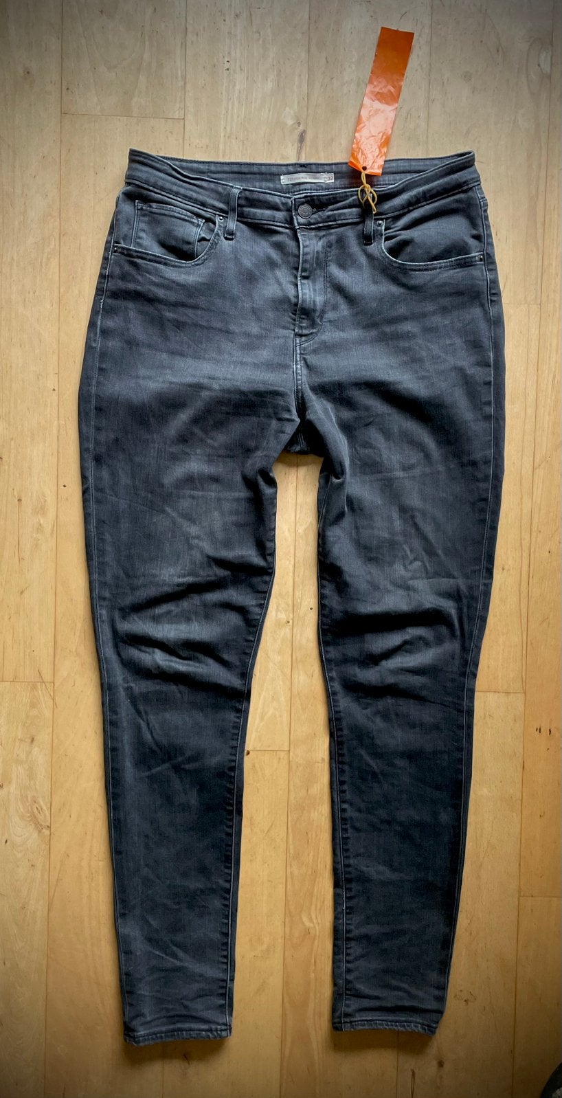 Levi’s 721 High Rise Skinny jeans W32 L32, Ophalen of Verzenden, Gedragen, Grijs, W30 - W32 (confectie 38/40)