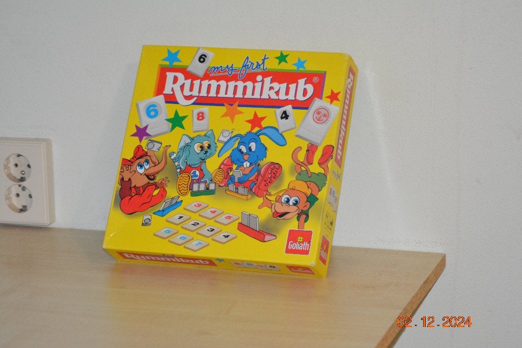 My First Rummikub - Goliath - Compleet Gezelschapsspel, Een of twee spelers, Ophalen, Zo goed als nieuw, Goliath