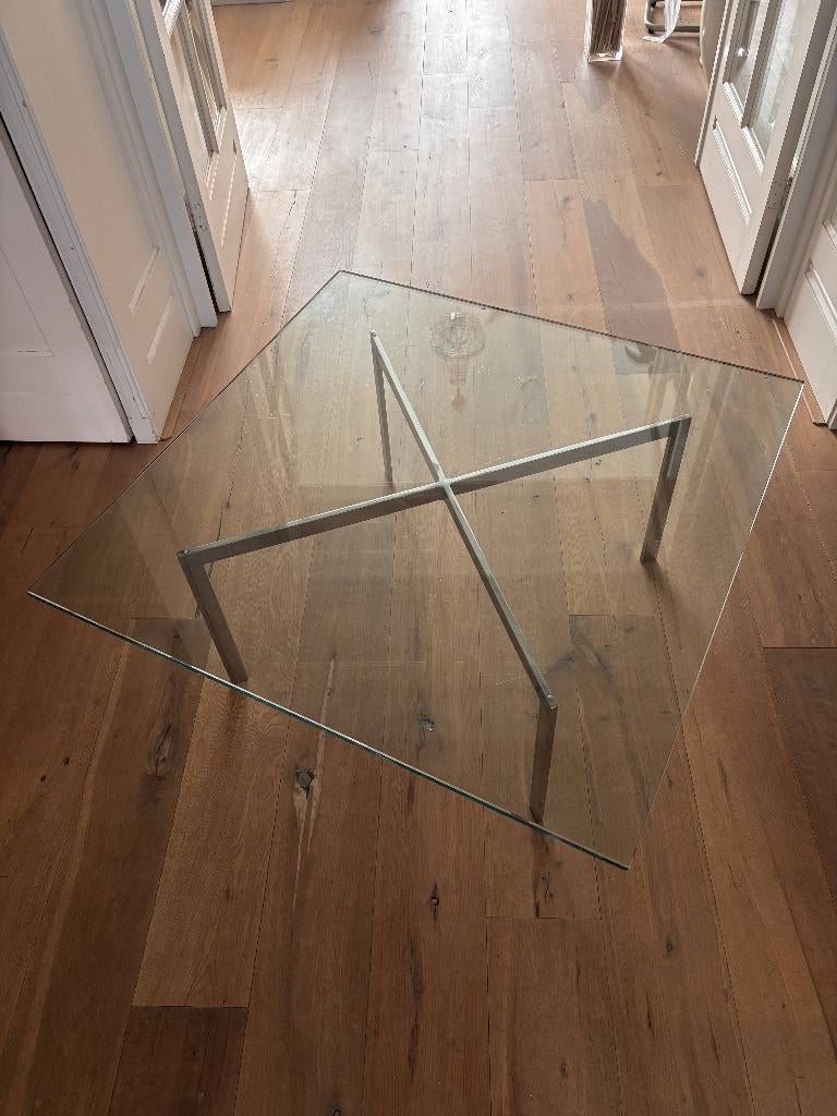 Salontafel Barcelona (Ludwig Mies van der Rohe), Ophalen, Modern design, Gebruikt, 50 tot 100 cm