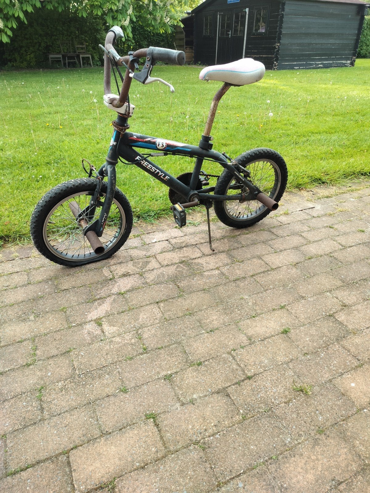 BMX opknapper, Fietsen en Brommers, Fietsen | Crossfietsen en BMX, Ophalen, Gebruikt, Staal