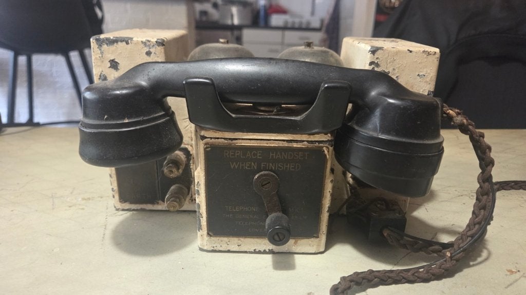 GEC veldtelefoon F Mk I – militaire telefoon, ongetest, Ophalen, Overige typen