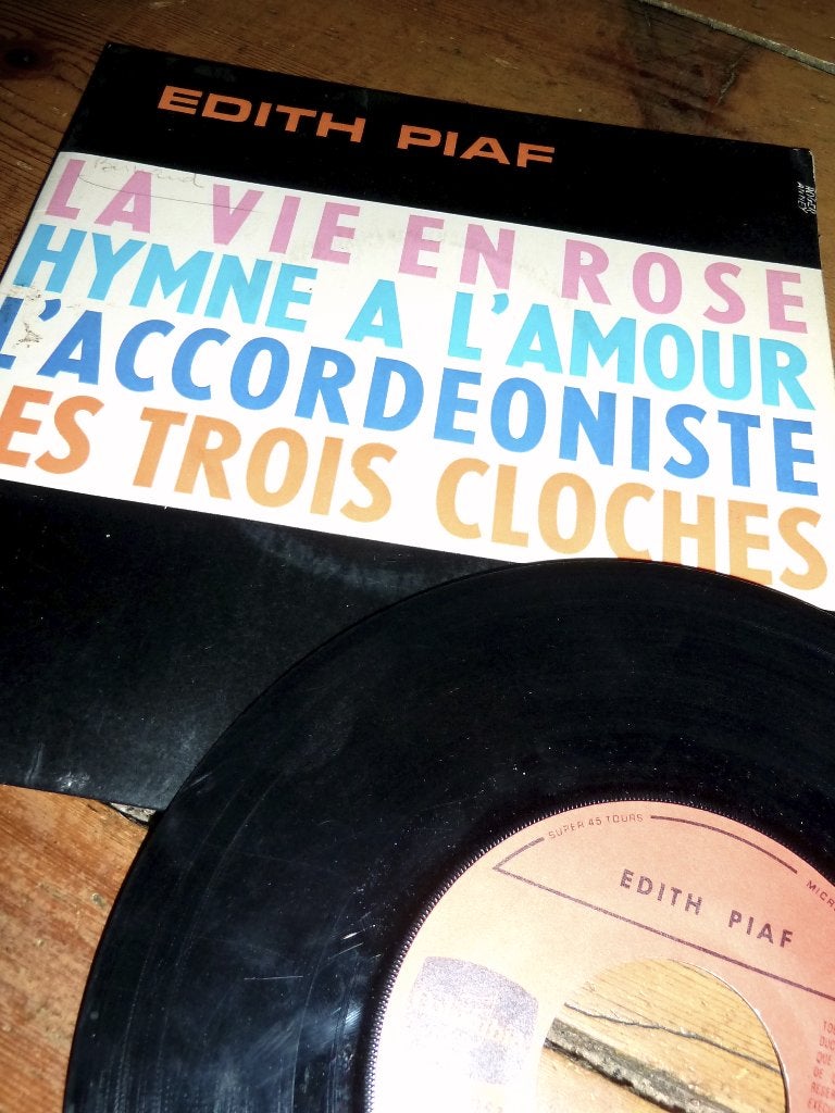 vinyl EP EDITH PIAF LA VIE EN ROSE 1967, EP, Ophalen of Verzenden, EP