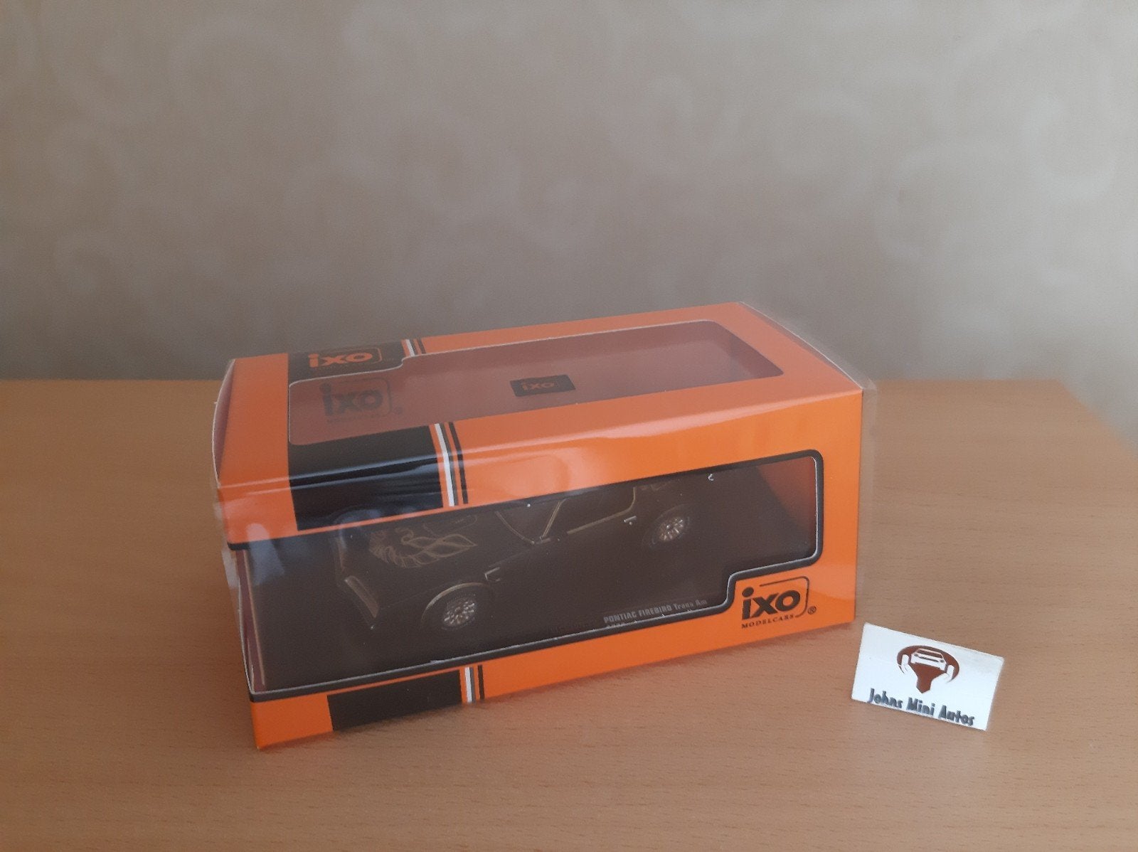 Pontiac Firebird Trans Am 1977 Zwart van IXO 1:43, Overige merken, Auto, IXO, Nieuw