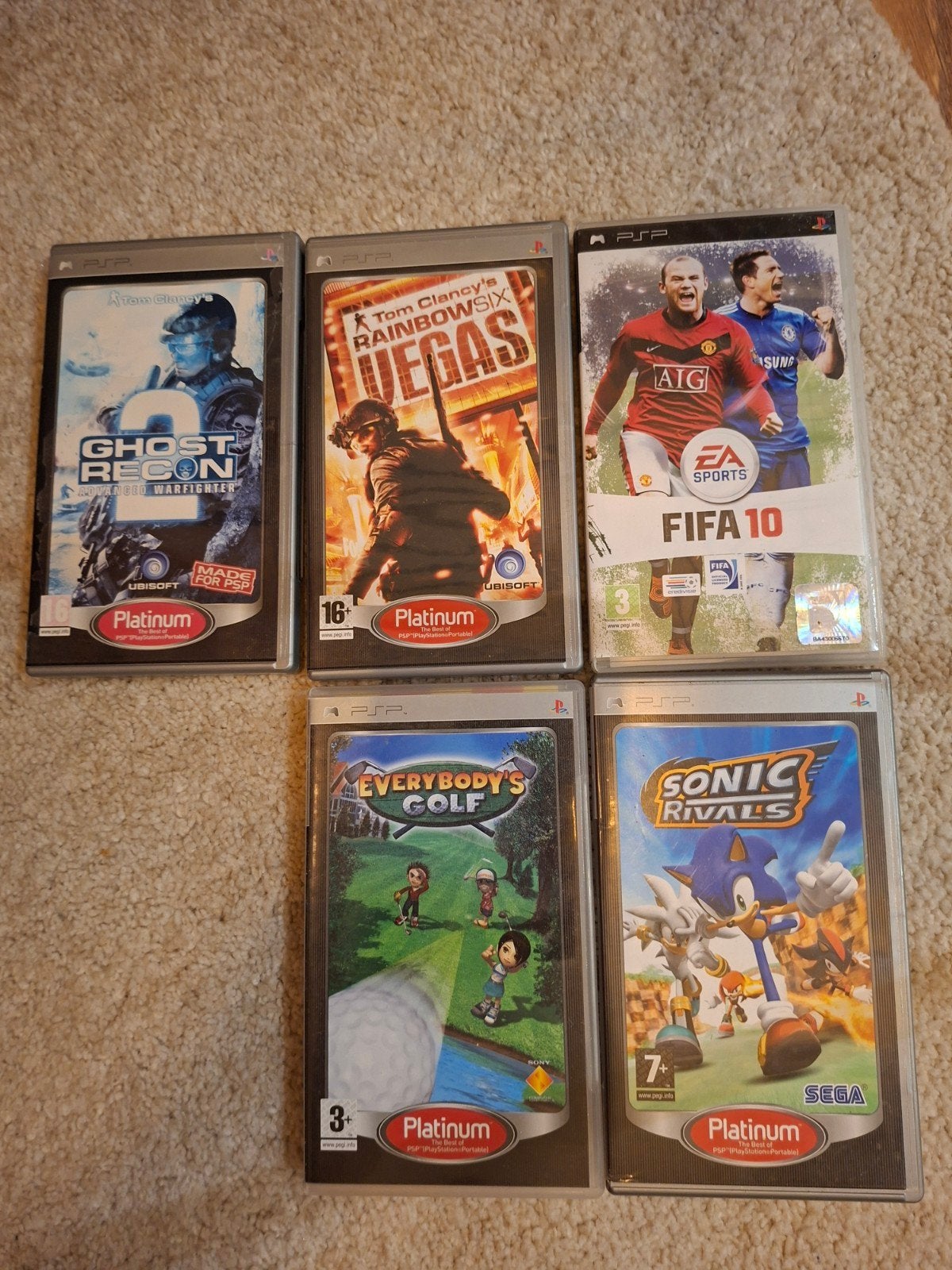 PSP Games met handleiding - Bundel of per stuk, Ophalen of Verzenden