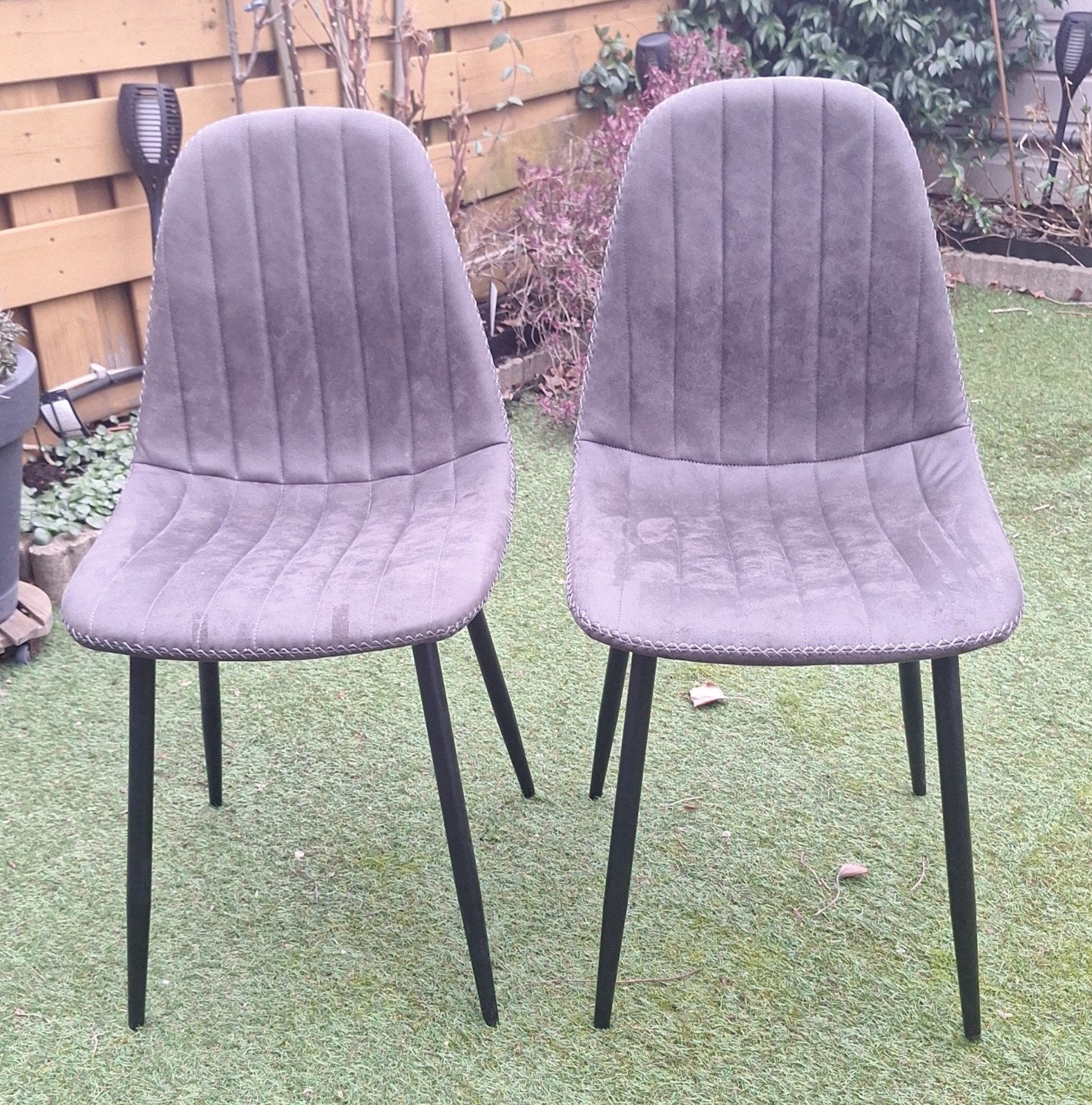 2 stoelen - Leen Bakker - zgan, Ophalen, Twee, Zo goed als nieuw, Stof