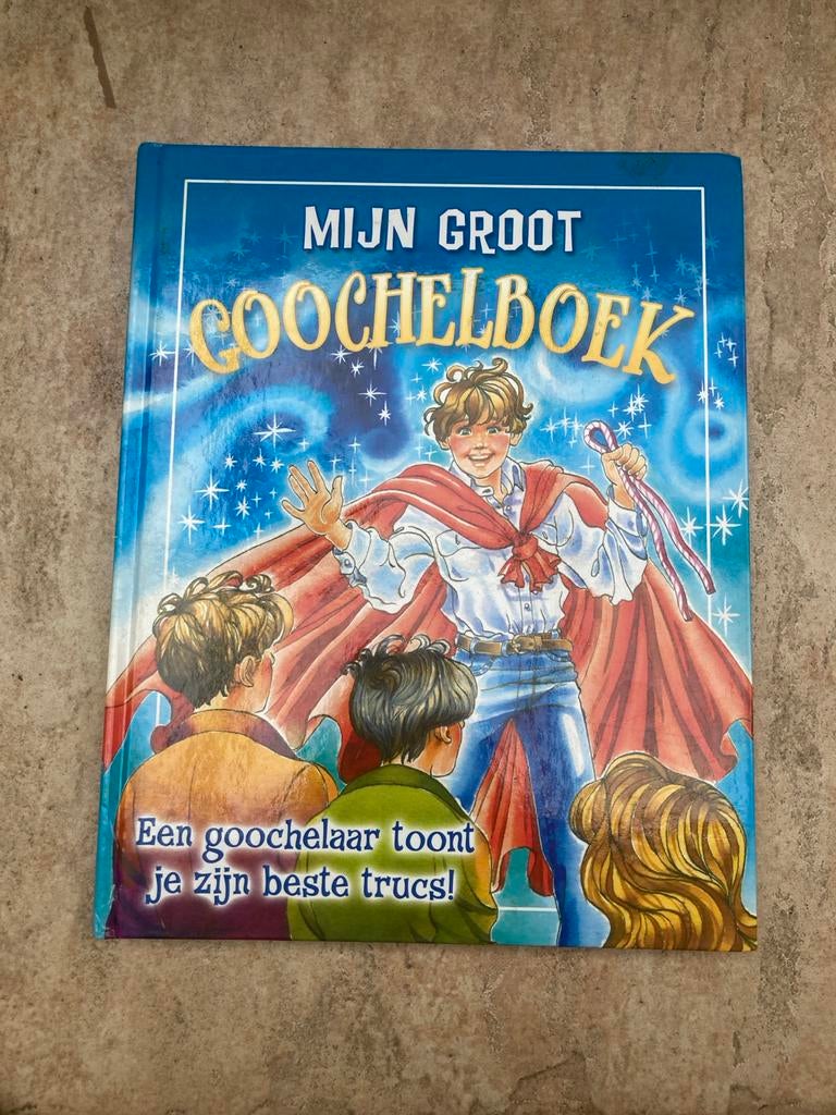 Mijn Groot Goochelboek - Leer Goochelen met 30 Trucs!, Boeken, Hobby en Vrije tijd, Ophalen of Verzenden, Gelezen, Overige onderwerpen