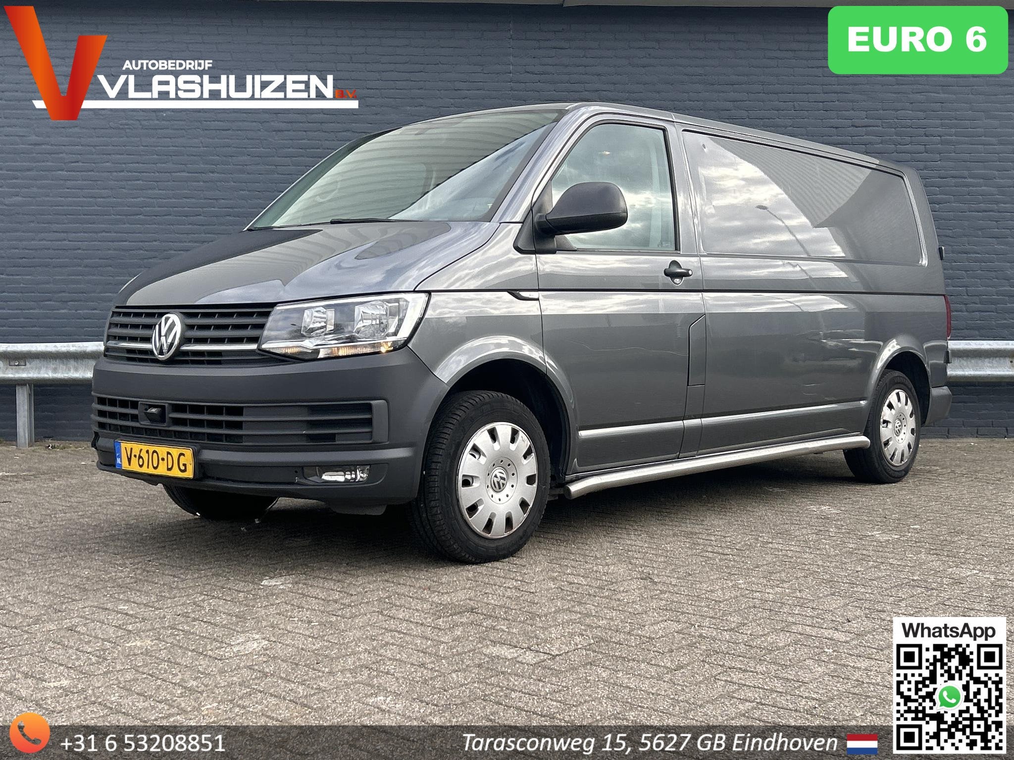 Volkswagen Transporter 2.0 TDI L2H3 Comfortline | € 6.250,, Auto's, Voorwielaandrijving, Stof, Gebruikt, 4 cilinders