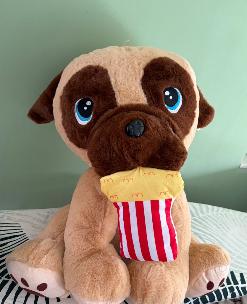 Knuffel hond, Ophalen of Verzenden, Zo goed als nieuw, Overige typen