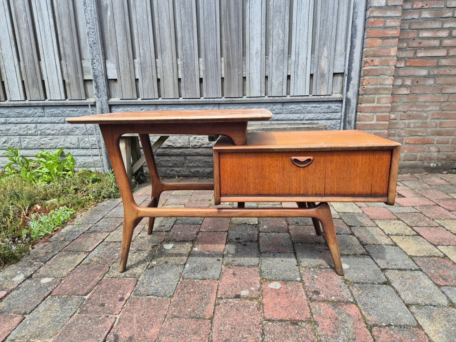 Louis van Teeffelen tv-tafel Netty, Ophalen, Gebruikt, 75 cm of meer, 60 cm of meer