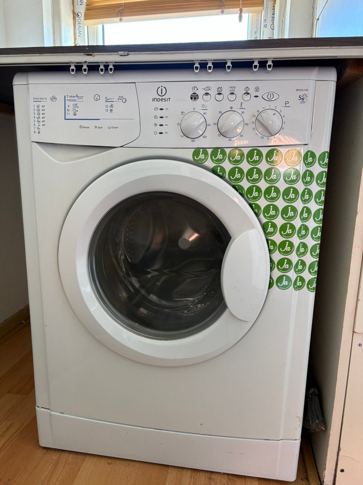 Goed werkende wasmachine, Witgoed en Apparatuur, Ophalen of Verzenden, Zo goed als nieuw, 85 tot 90 cm, 1200 tot 1600 toeren