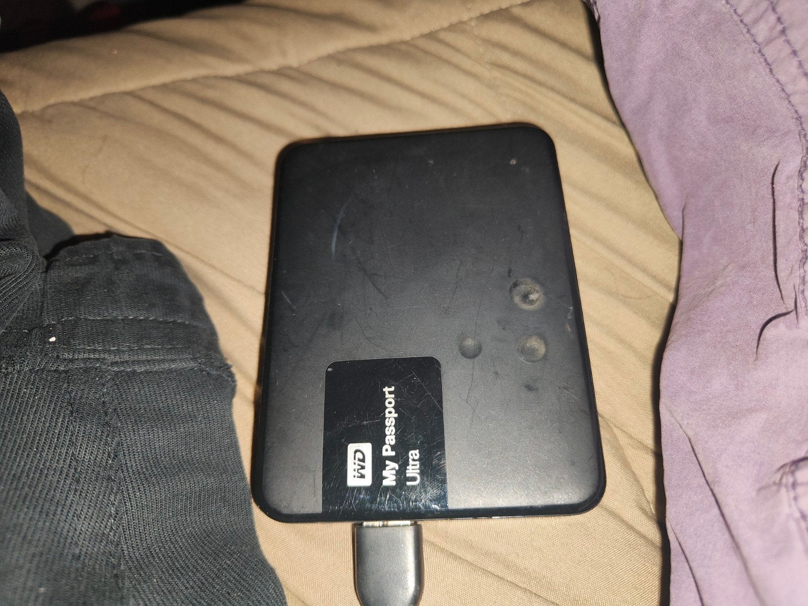 WD my passport Ultra 1TB, Ophalen, Zo goed als nieuw, Desktop, USB