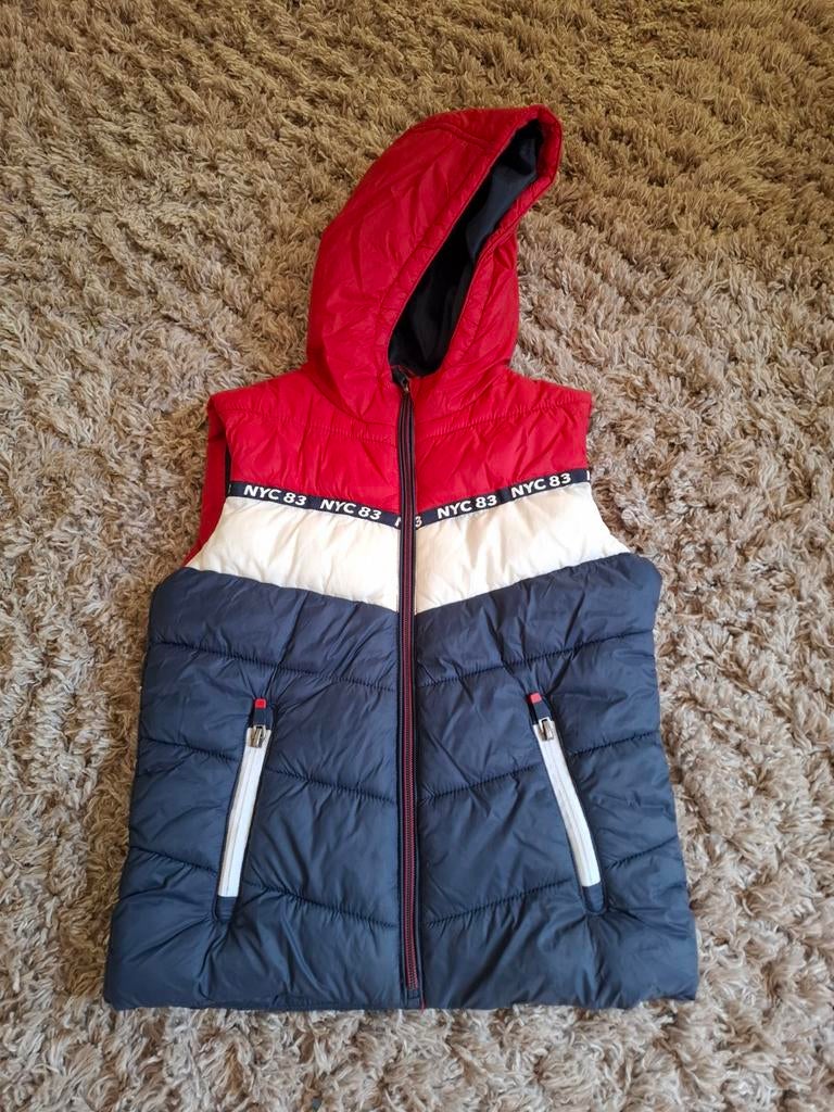 Bodywarmer kind maat 128, Ophalen of Verzenden, Zo goed als nieuw, Meisje, Jas
