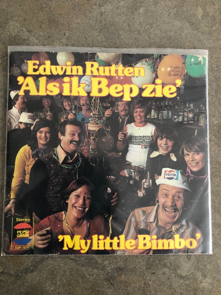 Vinyl Single "Pepsi" van Edwin Rutten [13], Verzamelen, Ophalen of Verzenden, Gebruikt