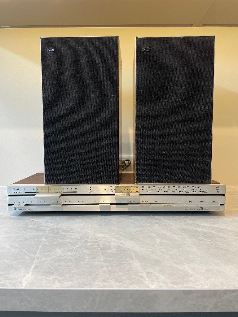 Bang & Olufsen Beomaster 901 + Beovox 1702 Speakers Vintage, Ophalen of Verzenden, Gebruikt, Radio