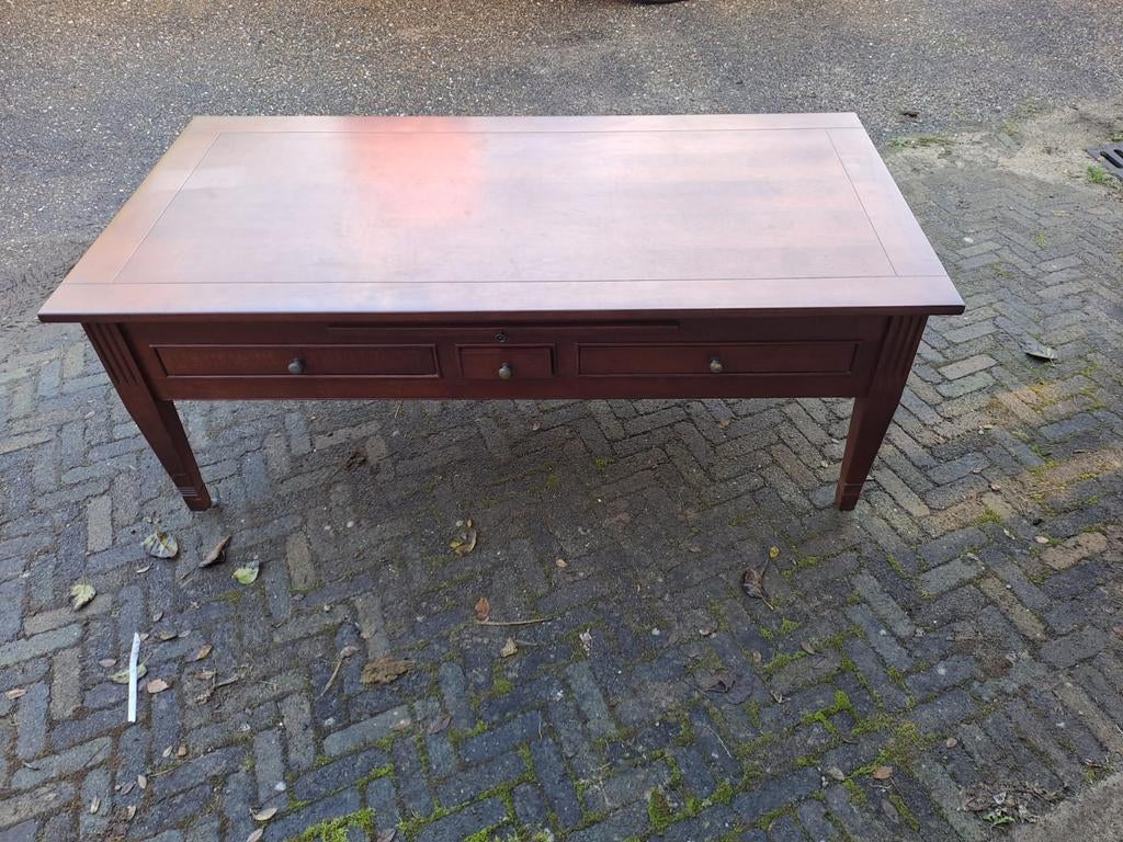 Salontafel, Huis en Inrichting, Tafels | Salontafels, Gebruikt, 100 tot 150 cm, 50 tot 75 cm, Klassiek