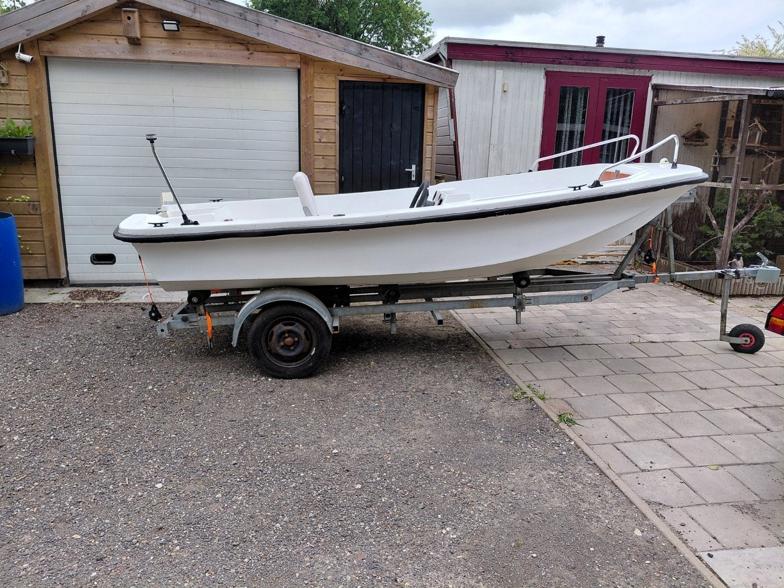 A hellas console boot vis boot, Watersport en Boten, Ophalen of Verzenden