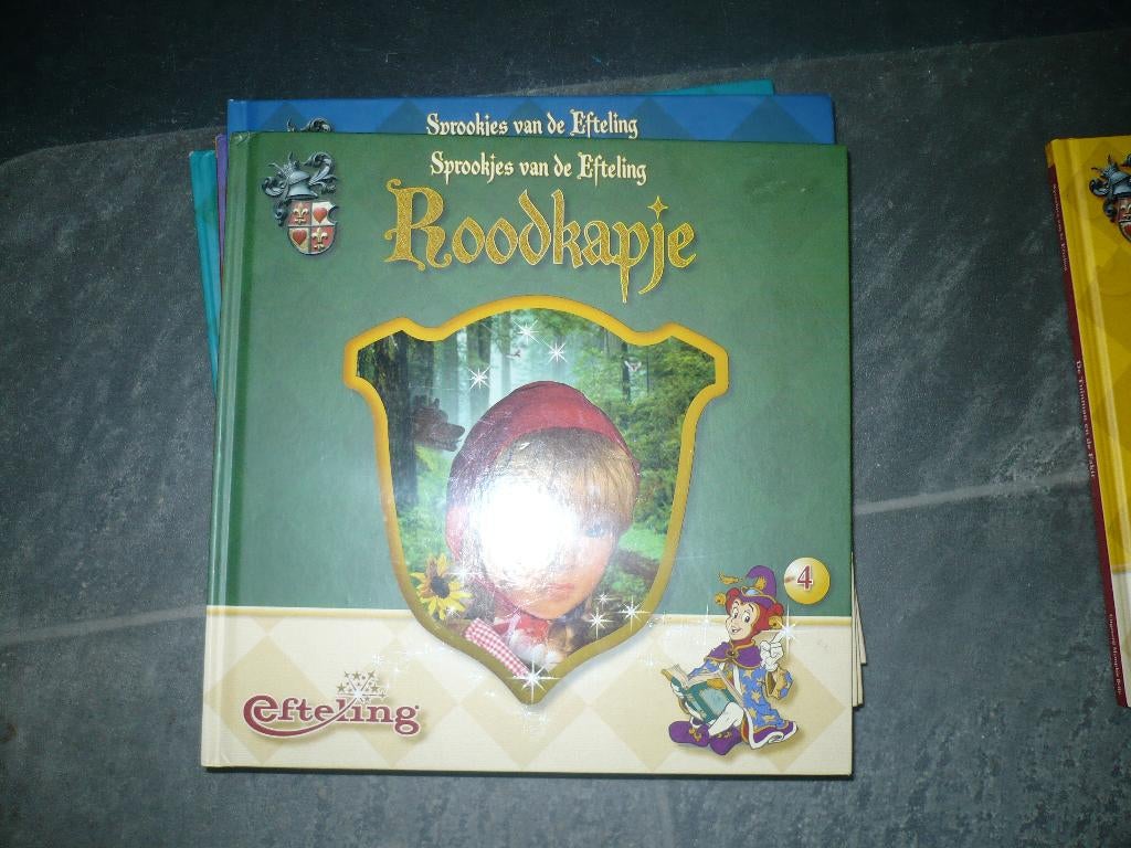 7 sprookje boeken van de efteling, Verzamelen, Efteling, Ophalen of Verzenden, Zo goed als nieuw, Overige typen