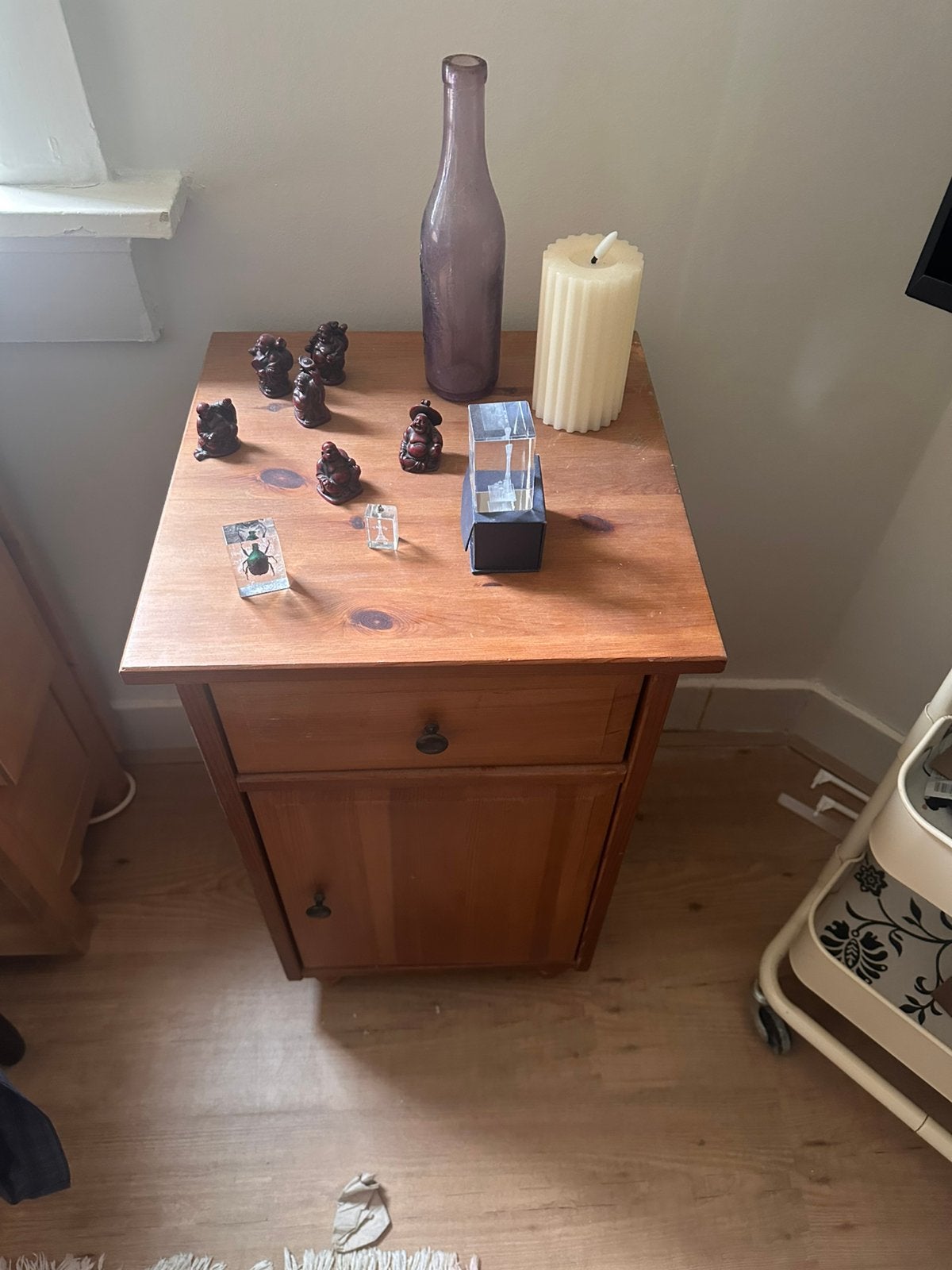 IKEA Hemnes nachtkastje, Ophalen, Gebruikt, Minder dan 45 cm, 55 tot 70 cm