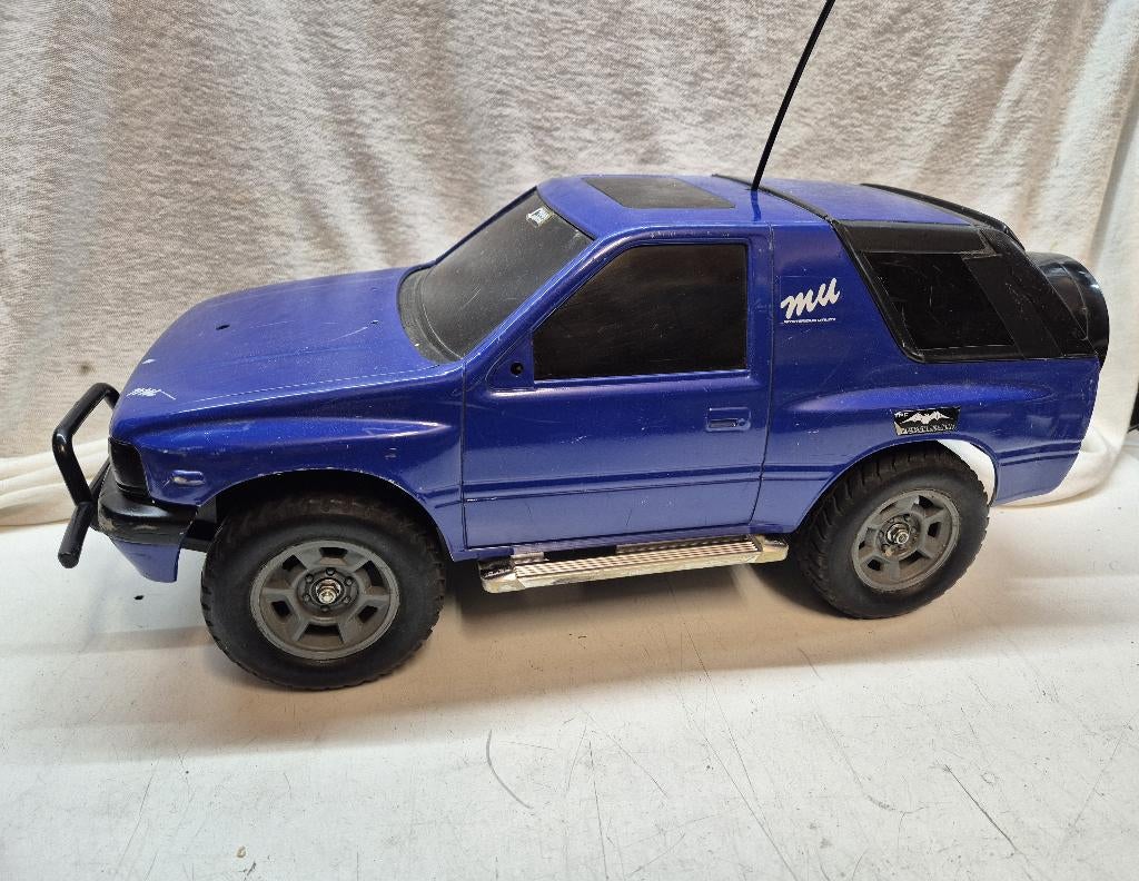 Vintage Tamiya Opel Isuzu Mu CC-01 kompleet, Gebruikt, Auto offroad, Schaal 1:10, RTR (Ready to Run)