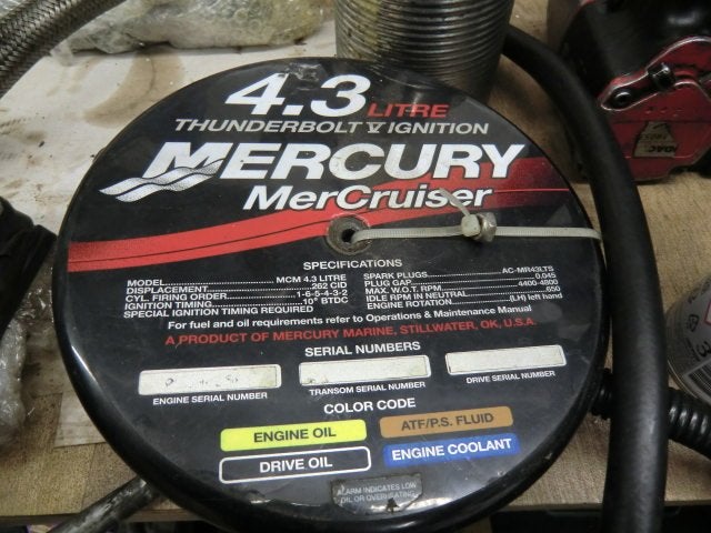 mercruiser 4.3 v6 luchtfilter vlamdover, Ophalen, Zo goed als nieuw, Motor en Techniek