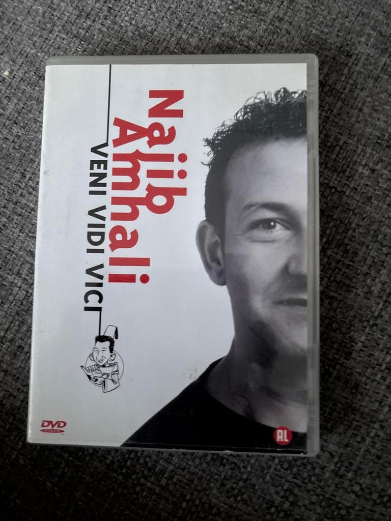 Najib Amhali - Veni Vidi Vici DVD, Alle leeftijden, Ophalen of Verzenden, Gebruikt, Stand-up of Theatershow