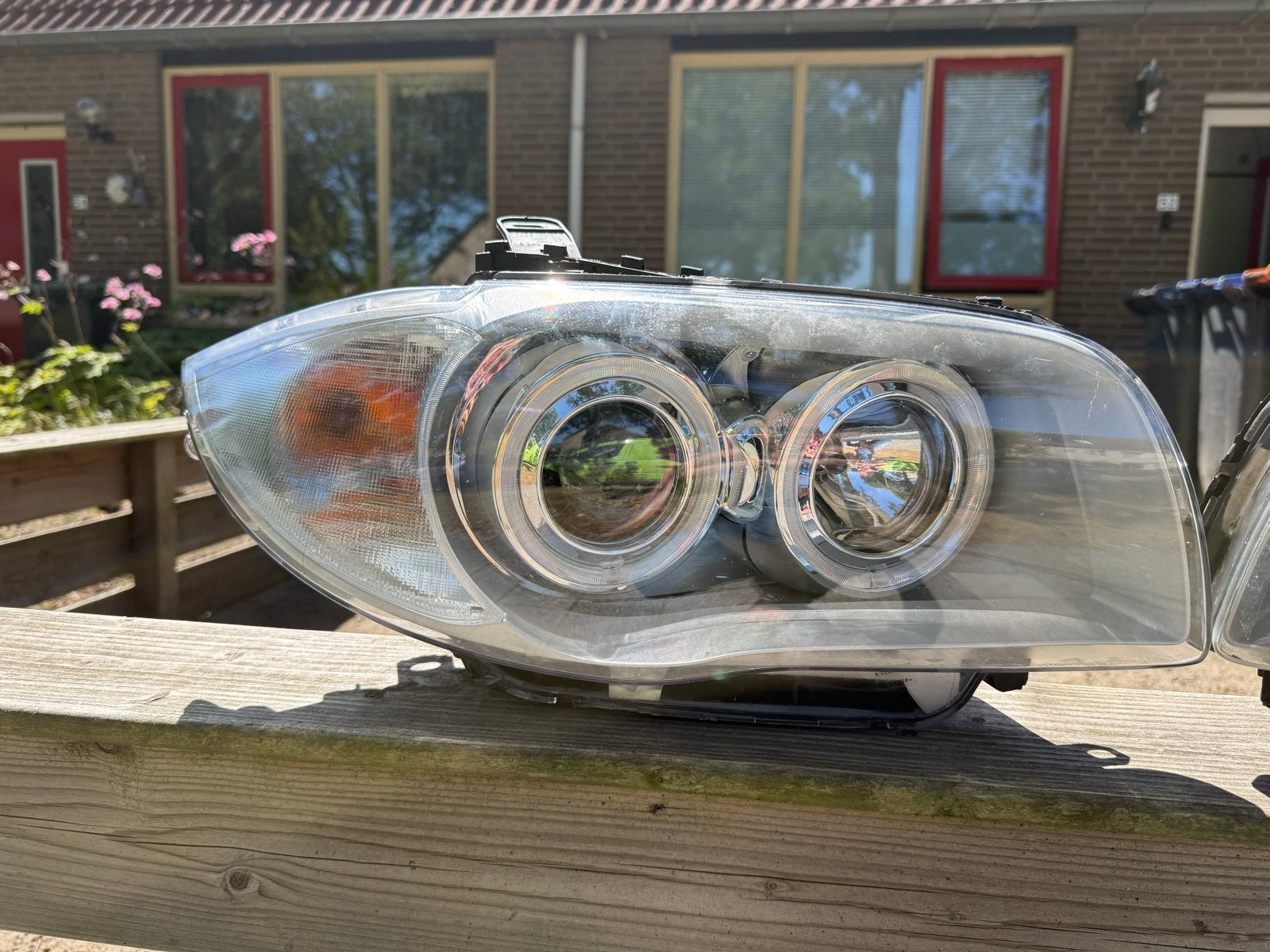 BMW 1 Serie Koplampen e87, Auto-onderdelen, Verlichting, Ophalen of Verzenden, Gebruikt, BMW