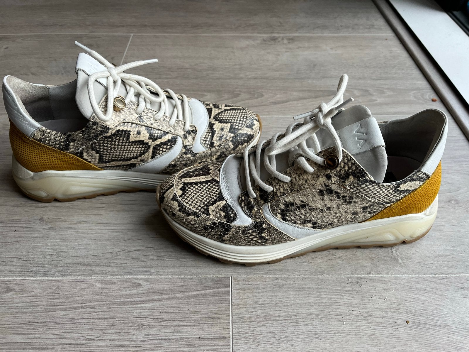 Via Vai sneakers met slangenprint, maat 39, Overige kleuren, Ophalen of Verzenden, Sneakers of Gympen, Gedragen