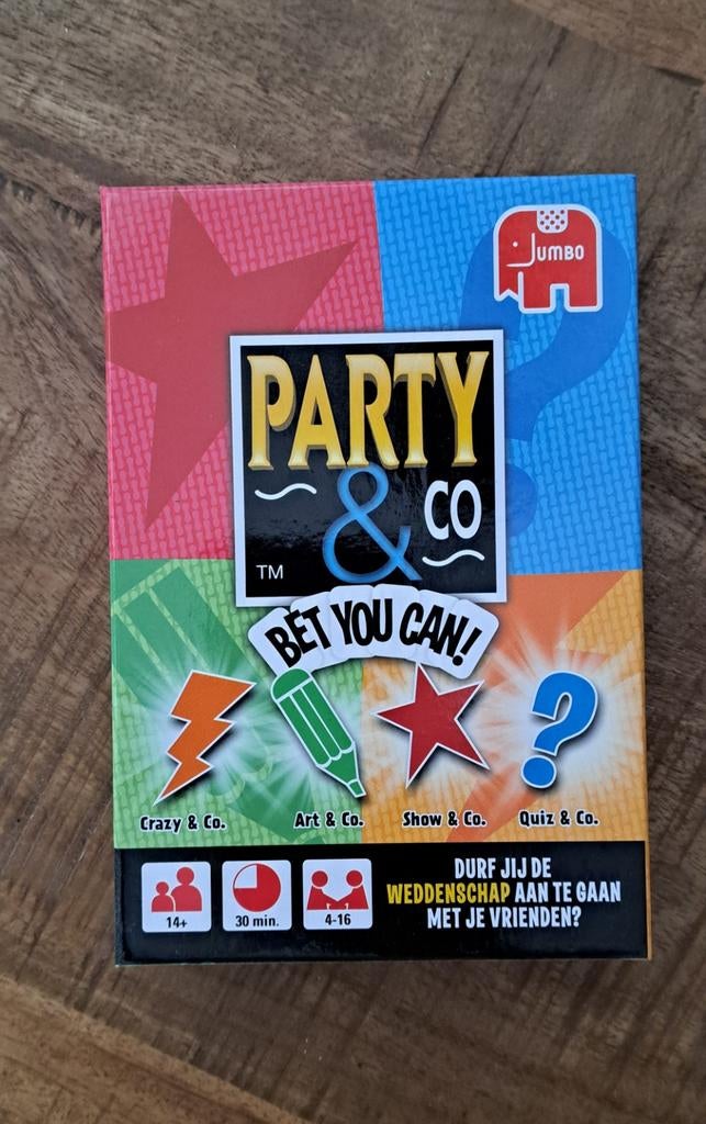 Jumbo spel : Party & Co - Bet you can, Ophalen of Verzenden, Nieuw, Jumbo