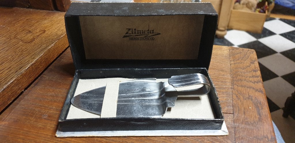 Vintage  Gero Zilmeta Gebaksschep in Originele Doos, Ophalen of Verzenden