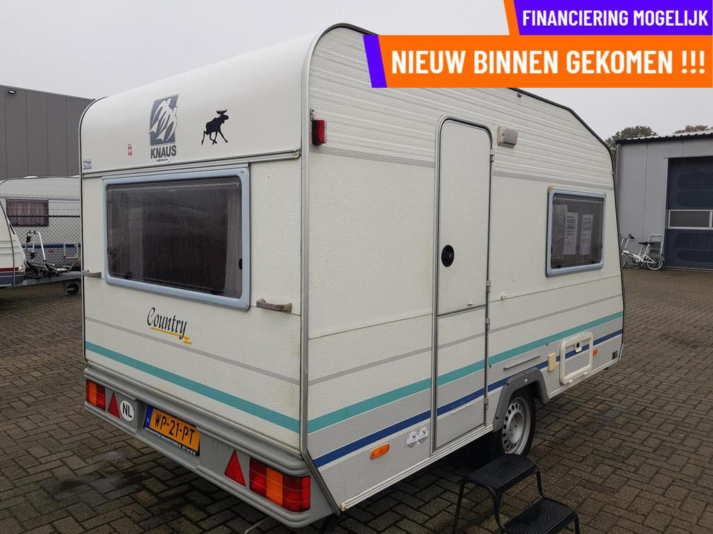 Knaus COUNTRY 350 VOORTENT + TREINZIT + LICHTGEWICHT, Caravans en Kamperen, Caravans, Bedrijf, Tot en met 3, Knaus, 5 tot 6 meter
