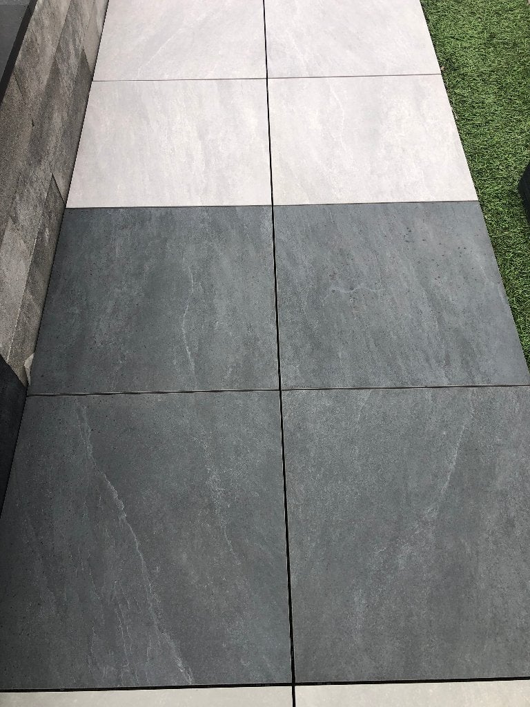 keramische terrastegels 60x60x2 4 kleuren actie partijtegels, Keramiek, Nieuw, Ophalen of Verzenden, 10 m² of meer
