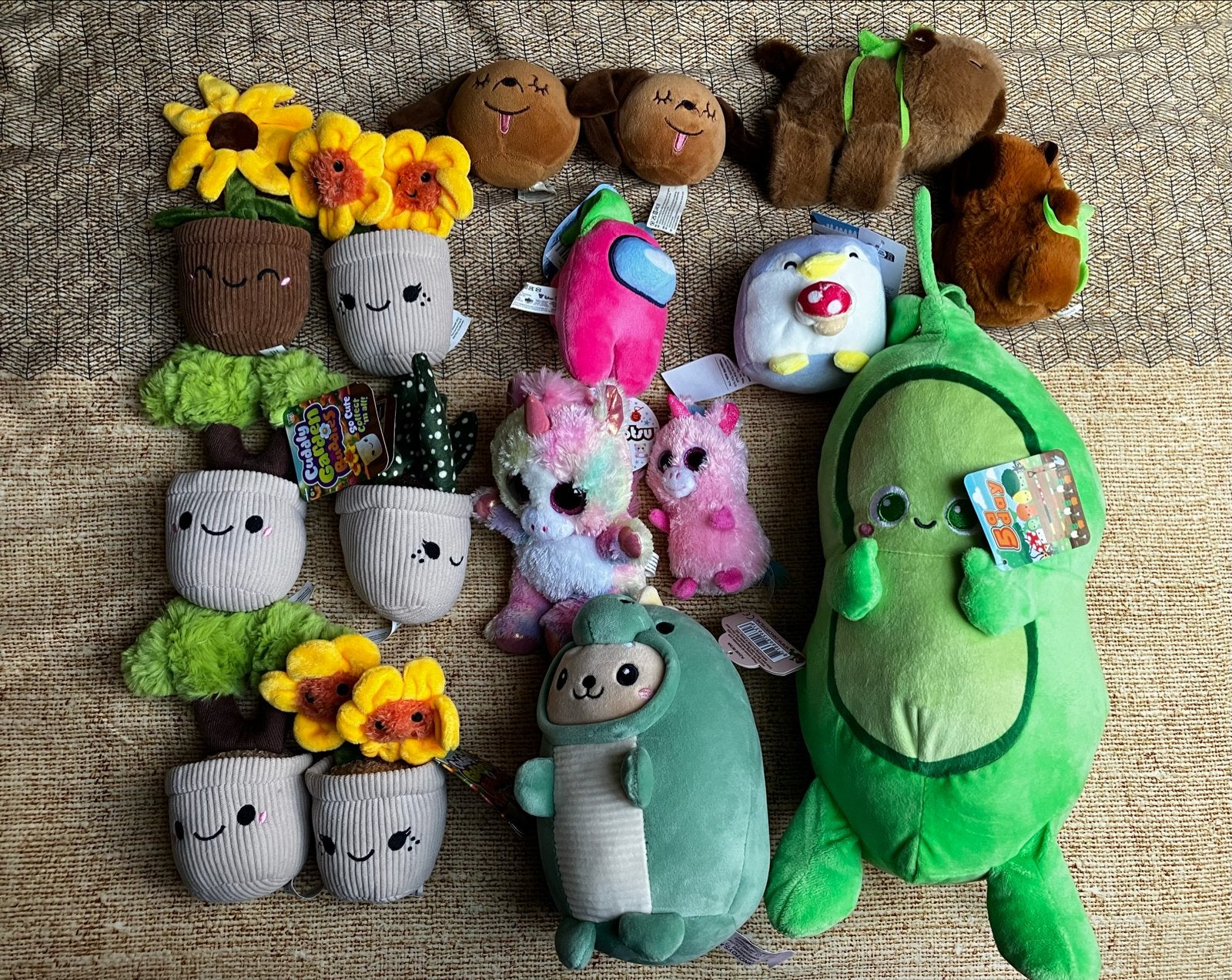 Diverse knuffels van Hema, Miniso, Kruidvat en speelhal, Kinderen en Baby's, Hema, Ophalen of Verzenden, Middelgroot (20 tot 80 cm)