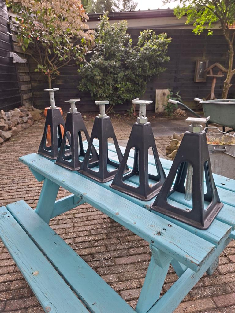 Stabilisatiehouders voor caravan, Caravans en Kamperen, Ophalen