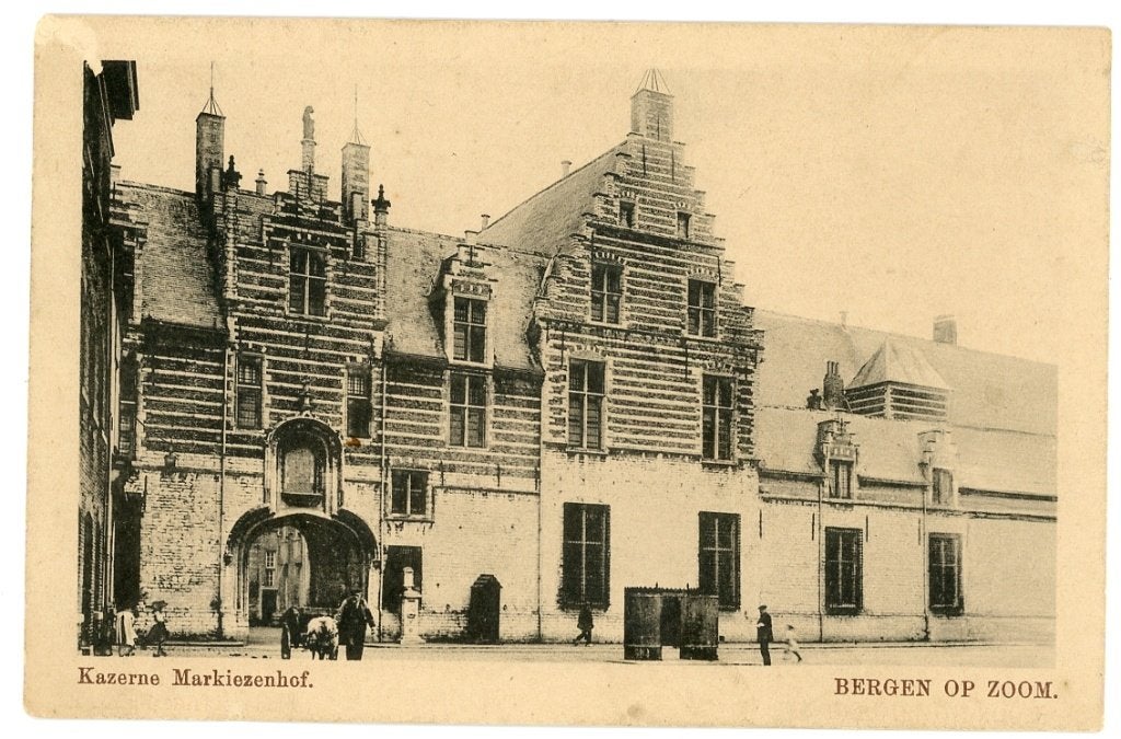 Bergen op Zoom, Verzenden, Voor 1920, Ongelopen, Noord-Brabant