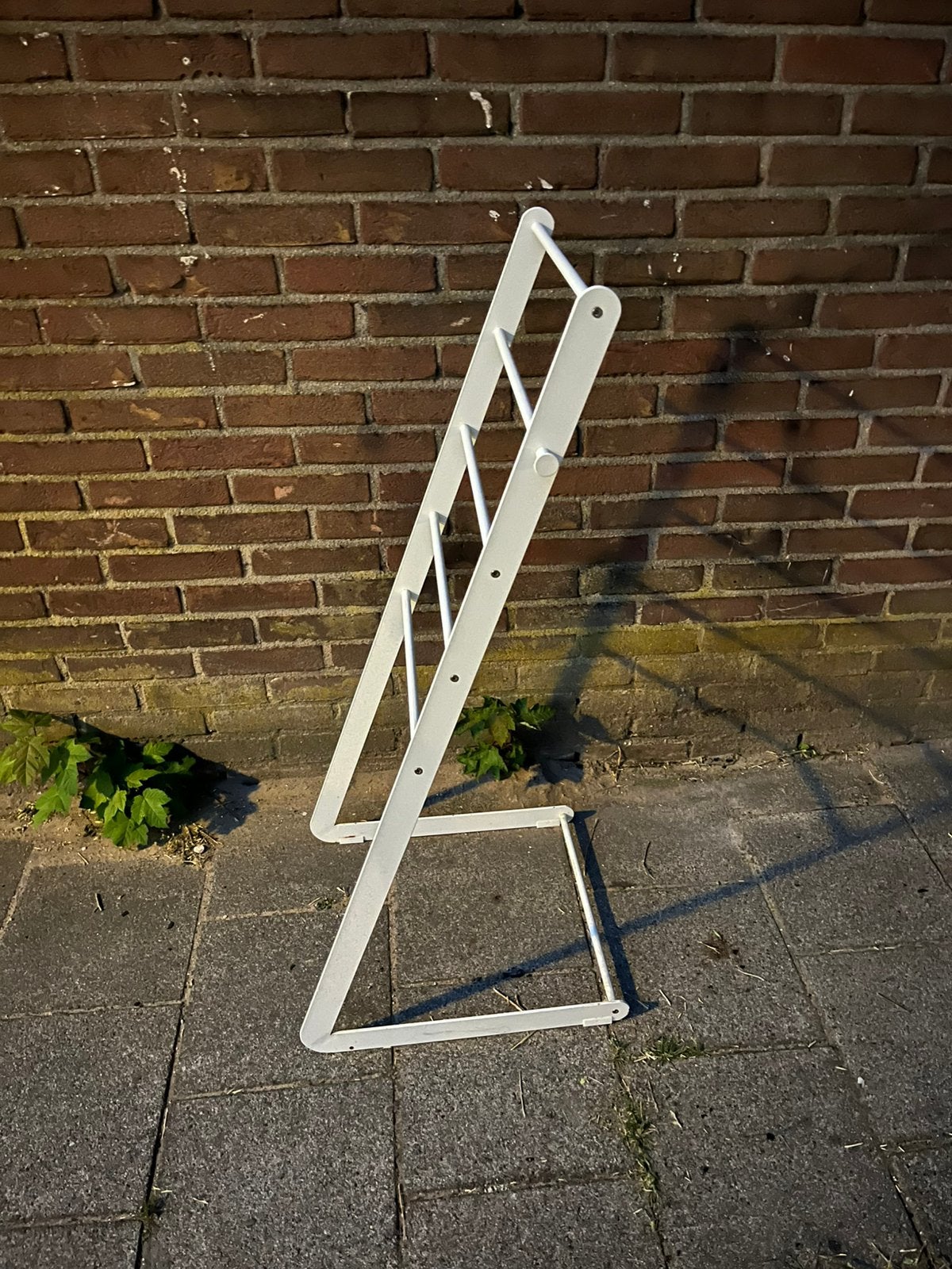 Kledingrek / handdoekenrek Ikea, Ophalen, Zo goed als nieuw, Wit