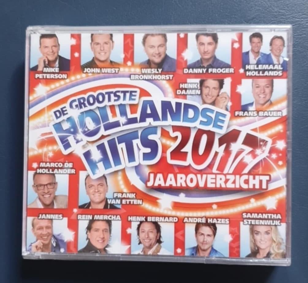 Cd. De grootste Hollandse hits. 2017. Nieuw, Ophalen of Verzenden, Nieuw in verpakking, Nederlandstalig