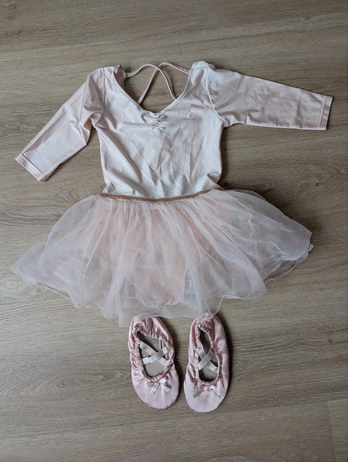 Balletpakje 3 jaar met schoentjes 24/25, Sport en Fitness, Ballet, Ophalen, Kleding