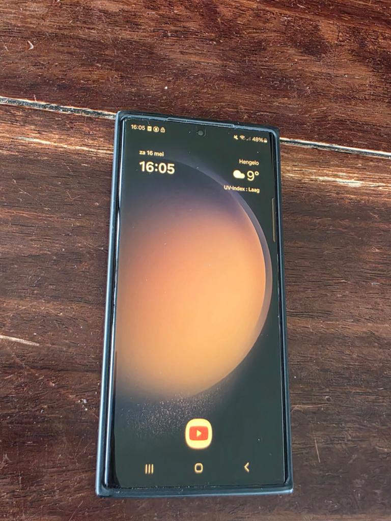 Samsung S23 ultra 1TB, Zwart, Touchscreen, Ophalen of Verzenden, Zo goed als nieuw