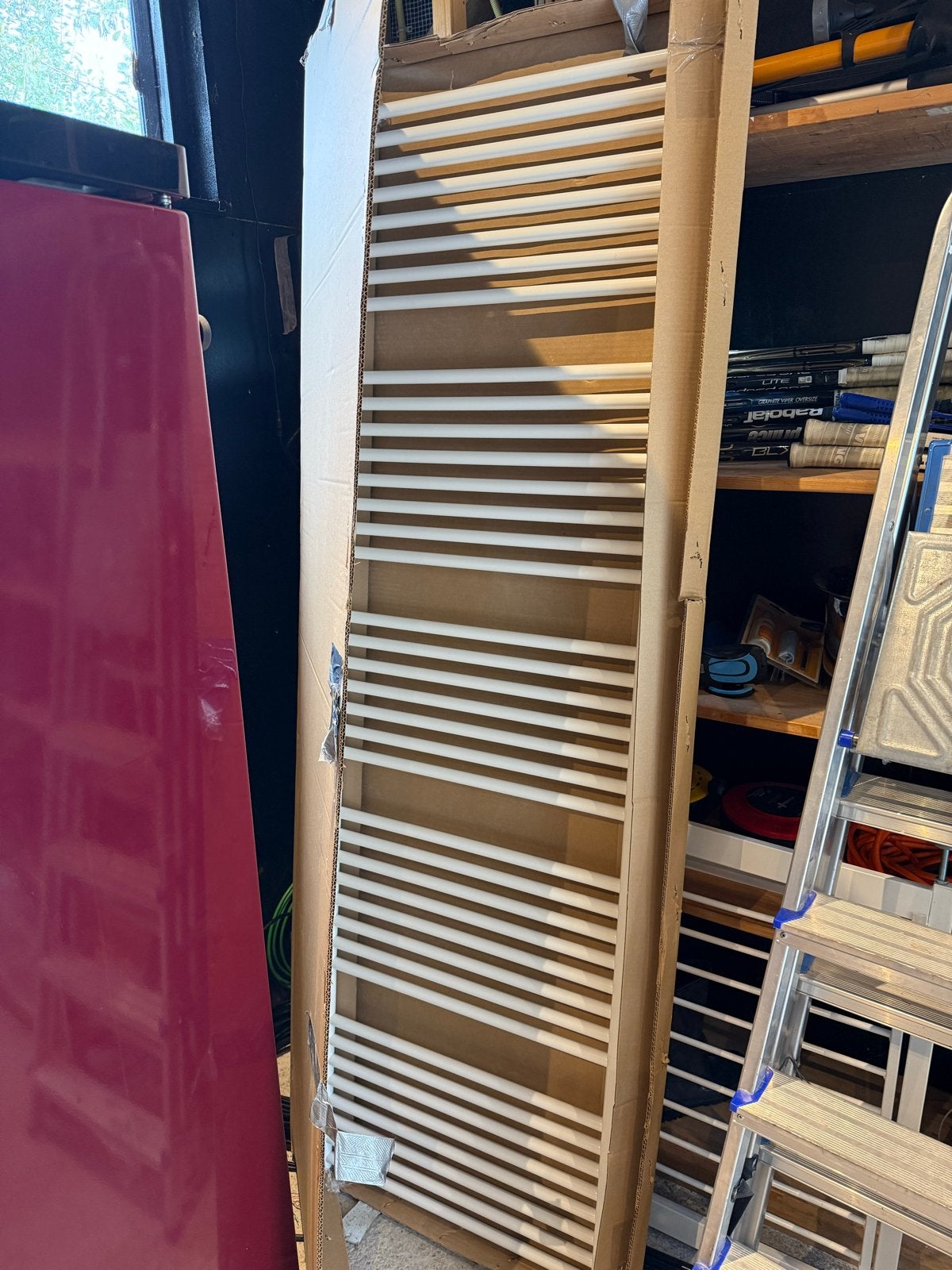 Nieuwe Instamat Nera EL radiator 1850x600 RAL 9005 MATT, Ophalen, Radiator, Nieuw, 60 tot 150 cm