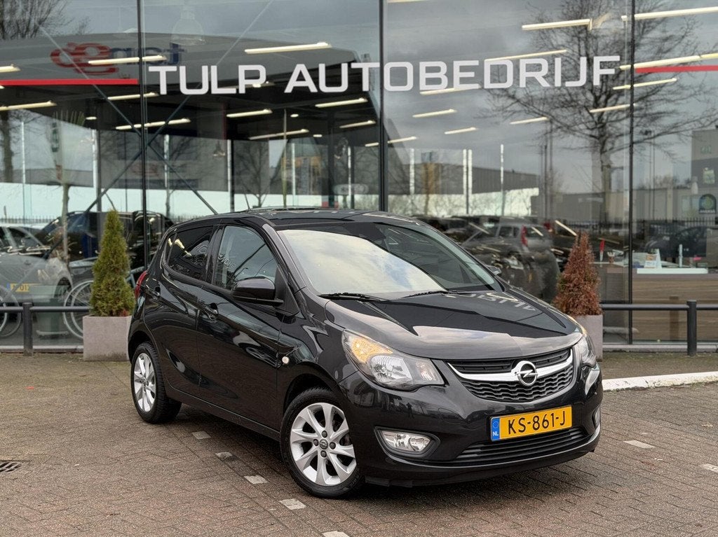 Opel KARL 1.0 ecoFLEX Edition 5drs 2016 Luxe pdc cruiseC lmv, Voorwielaandrijving, 839 kg, Gebruikt, Euro 6