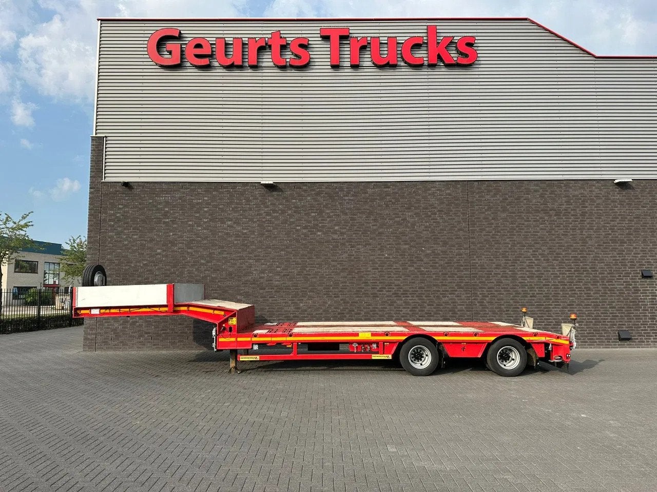 Faymonville F-S42-111A SEMI DIEPLADER/TIEFLADER/LOWLOADER, Auto's, Overige brandstoffen, Bedrijf, Aanhangers en Opleggers, Te koop